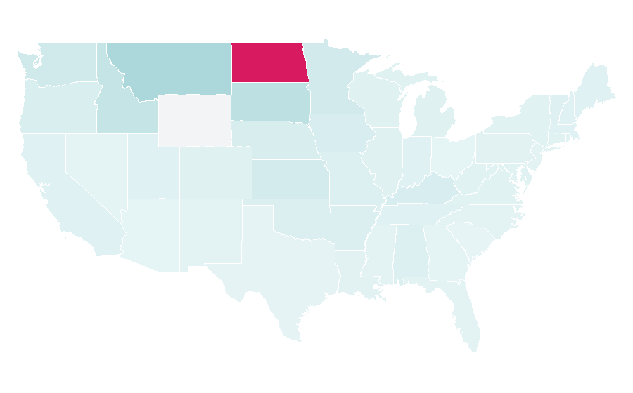 Affinity by region — Canola, United States