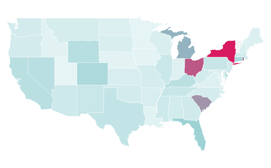 Affinity by region — Cantina, United States