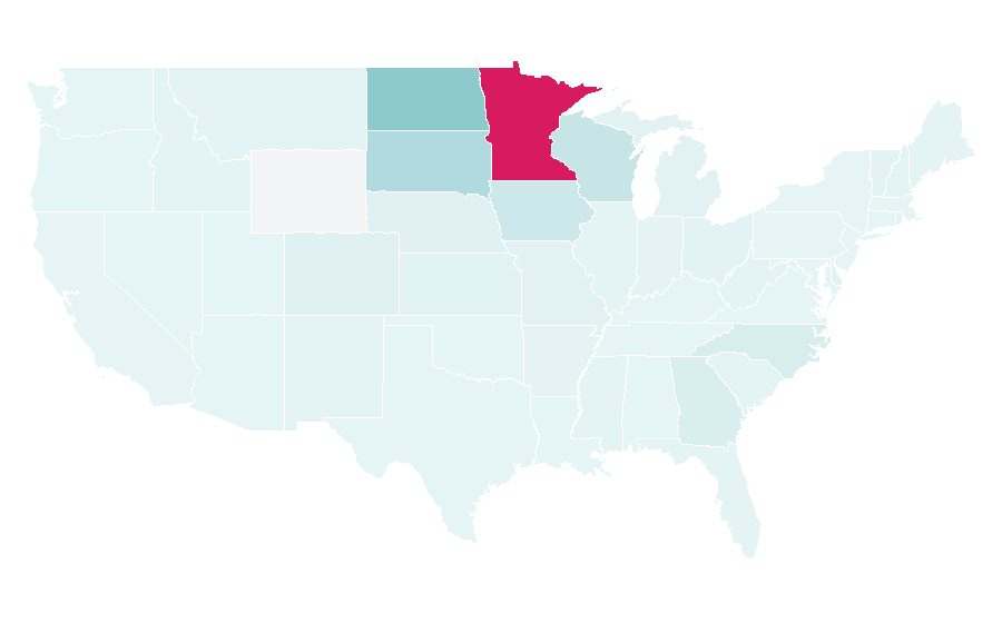 Affinity by region — Caribou Coffee, United States