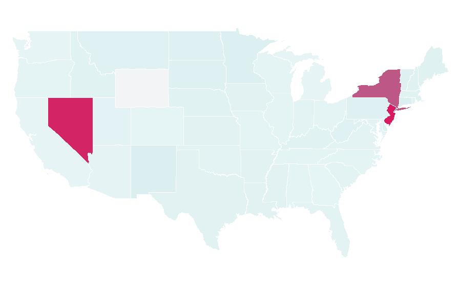 Affinity by region — Carlo's Bakery, United States