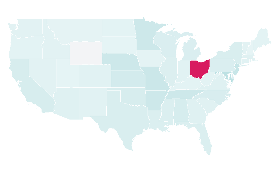 Affinity by region — Carmen, United States