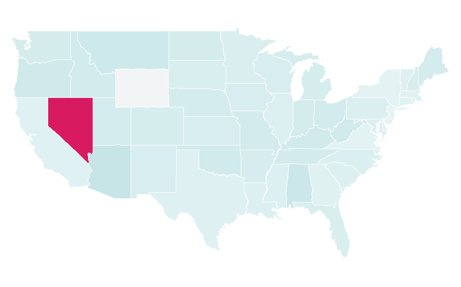 Affinity by region — Carrot Top, United States