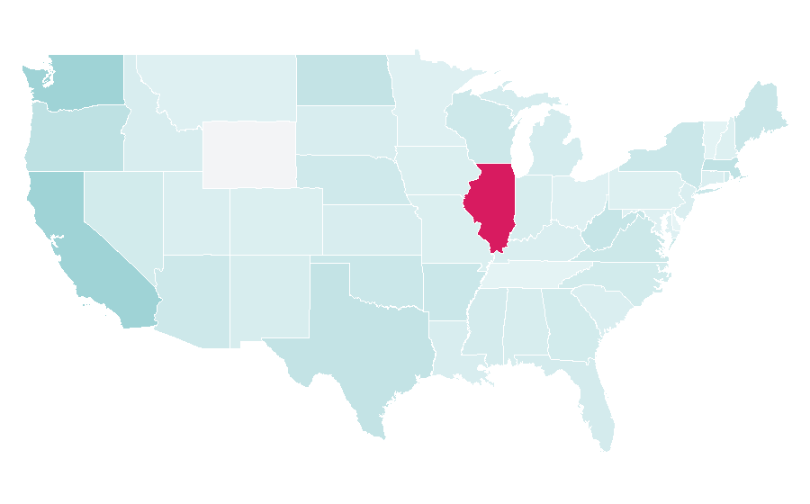 Affinity by region — Cash on delivery, United States