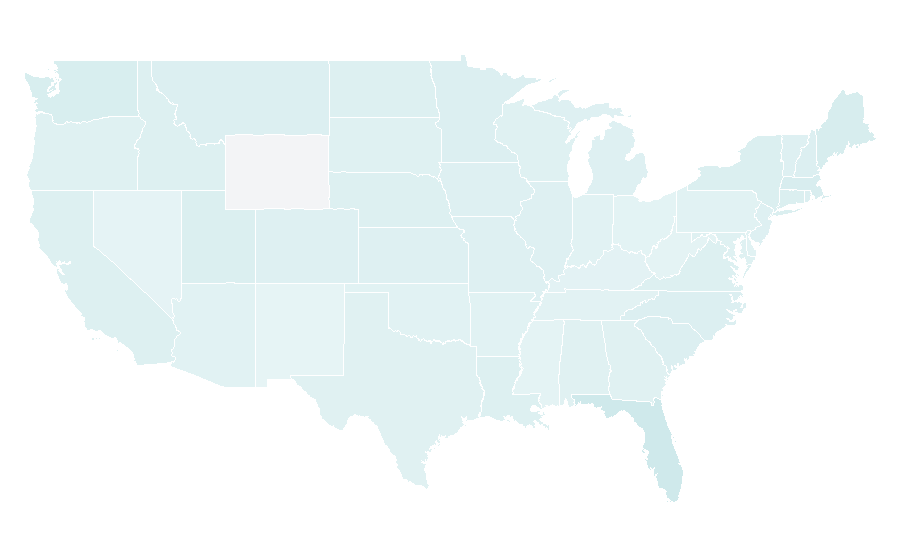 Affinity by region — Catamaran, United States