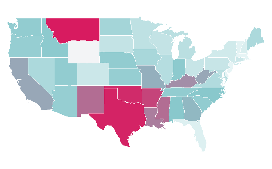 Affinity by region — Cateye, United States
