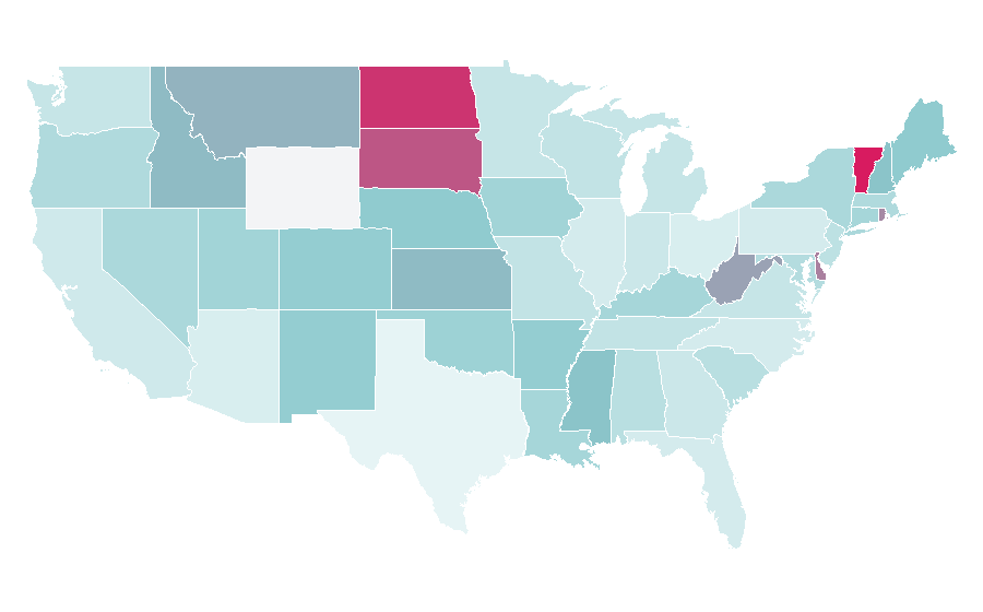 Affinity by region — Celebrity Fashion, United States