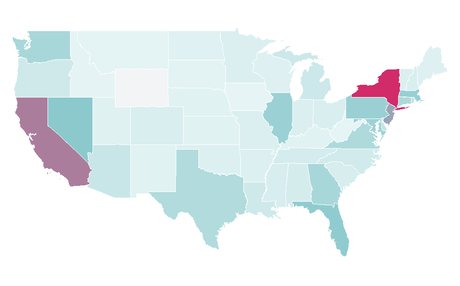 Affinity by region — Céline, United States