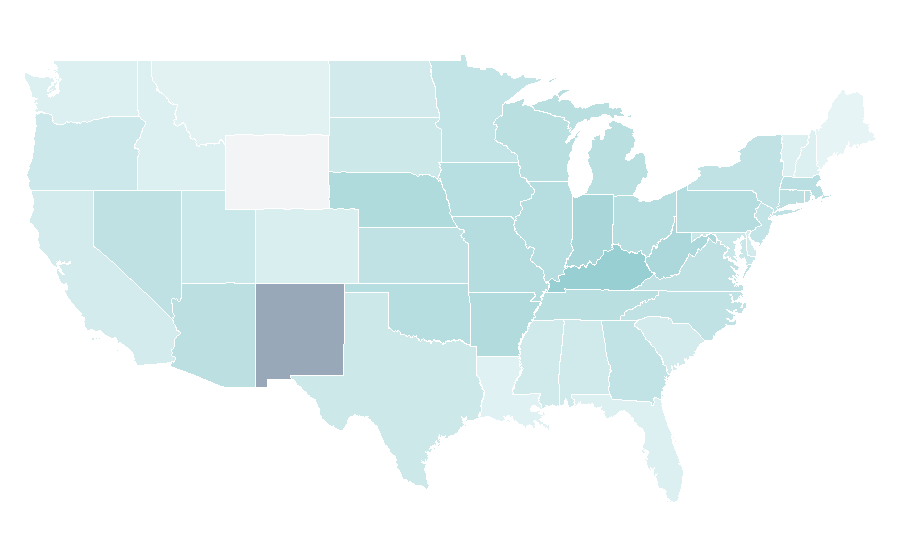 Affinity by region — Centipede (video game), United States