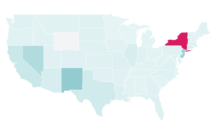 Affinity by region — Cesar, United States