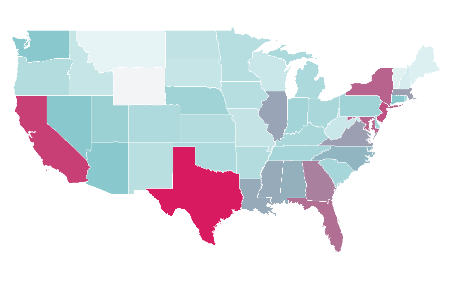 Affinity by region — Cetaphil, United States