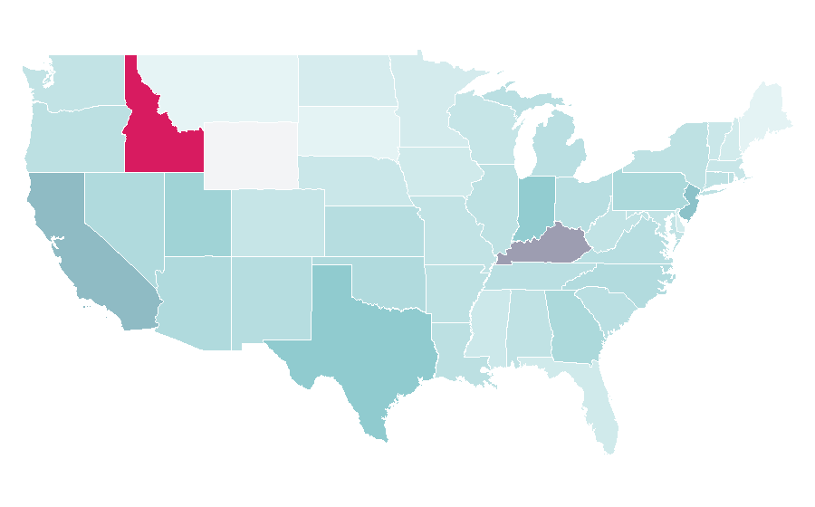 Affinity by region — Charlie Brown, United States