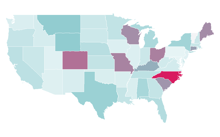 Affinity by region — Charter Communications, United States