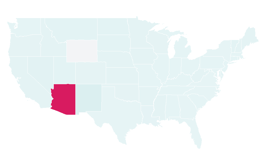 Affinity by region — Chase Field, United States