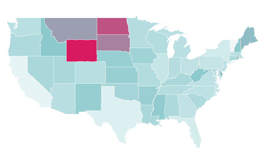 Affinity by region — Cheap shop, United States