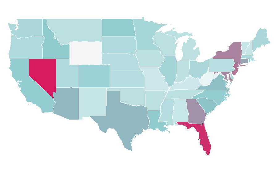 Affinity by region — Cheapflights, United States