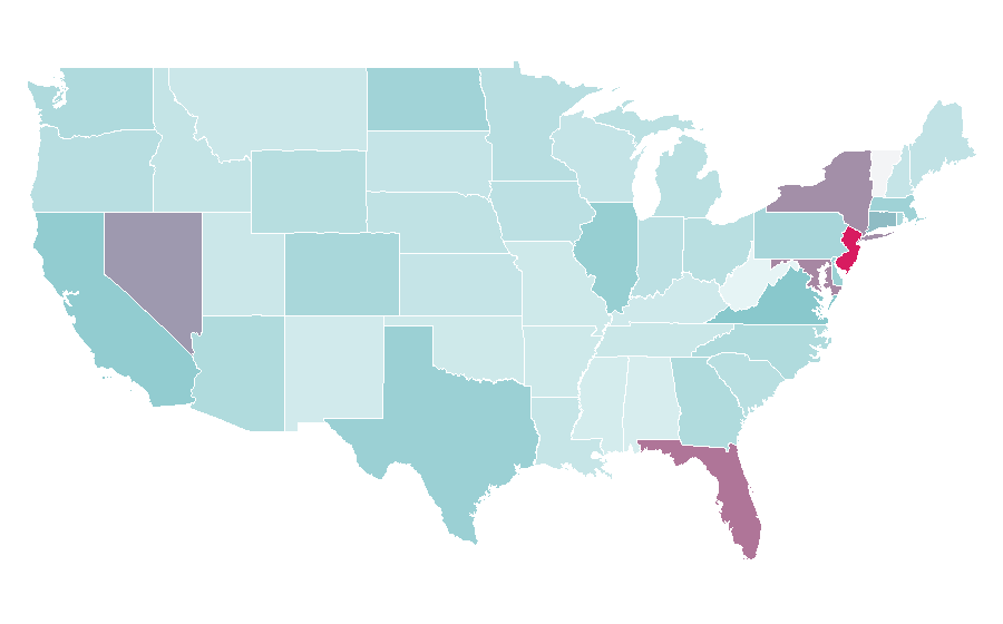 Affinity by region — CheapOair, United States