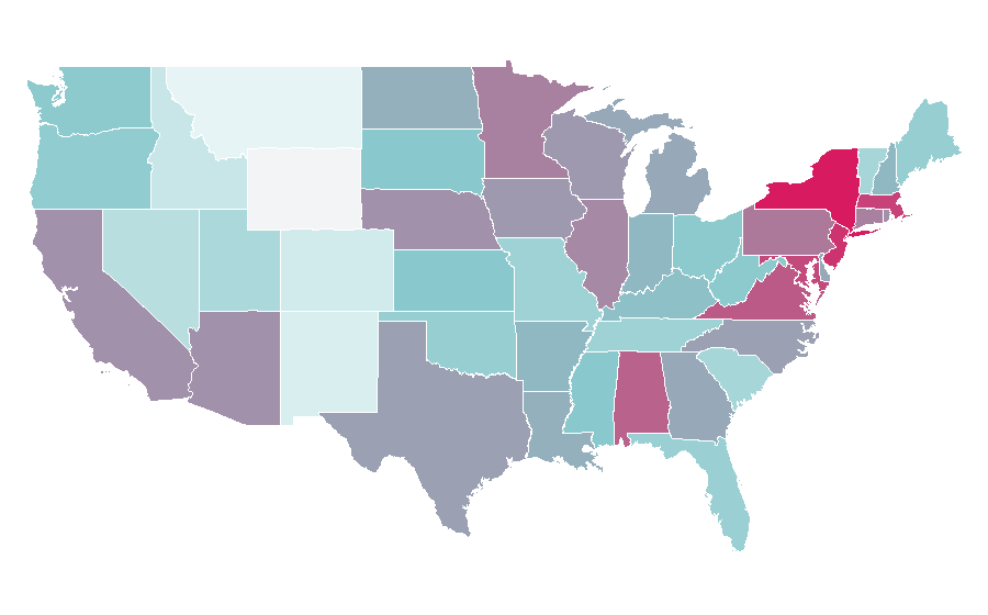 Affinity by region — Cheerios, United States