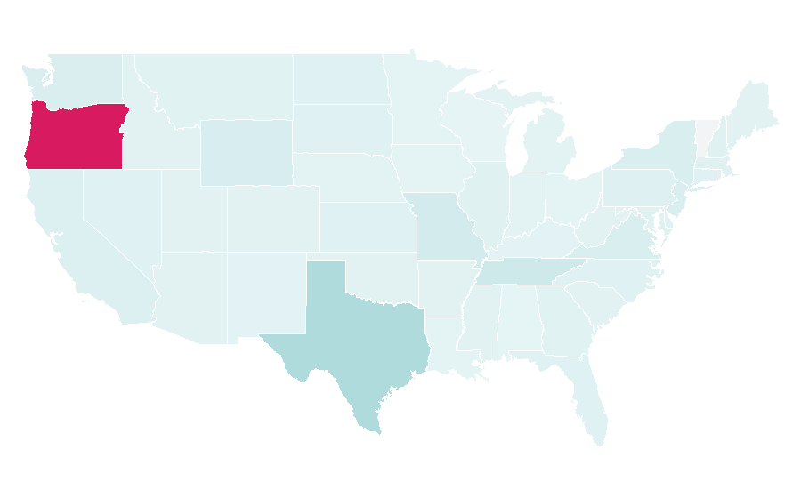 Affinity by region — Chess club, United States
