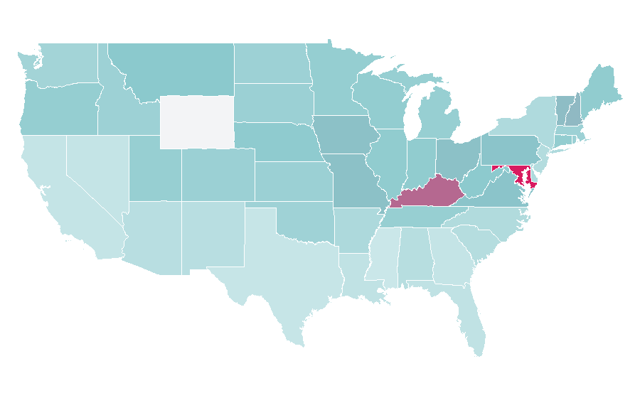 Affinity by region — Chevy Chase, United States