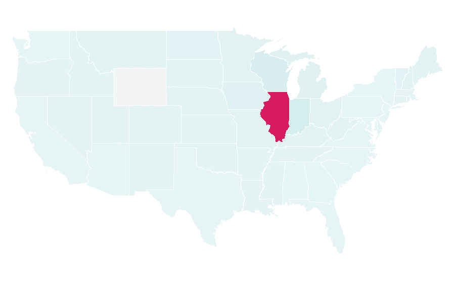 Affinity by region — Chicago Symphony Orchestra, United States