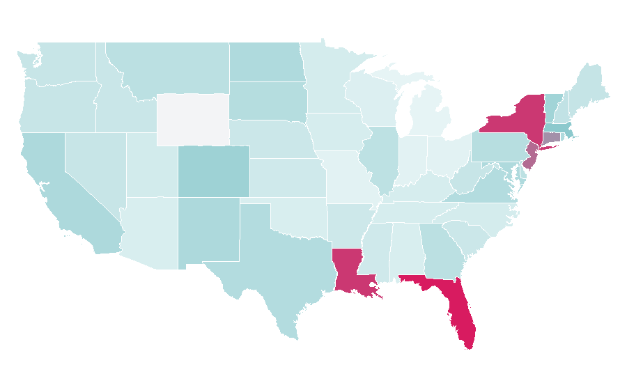 Affinity by region — Chilean wine, United States