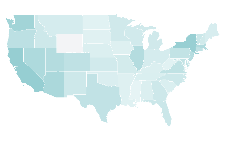Affinity by region — Chinese New Year, United States