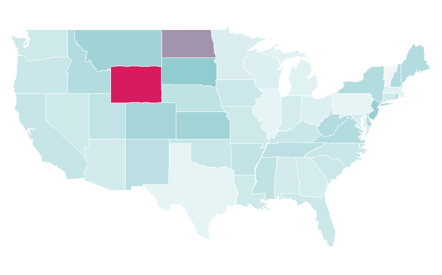 Affinity by region — Chip tuning, United States