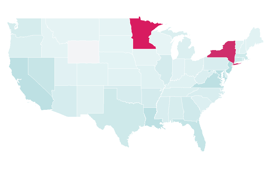 Affinity by region — Chloé, United States