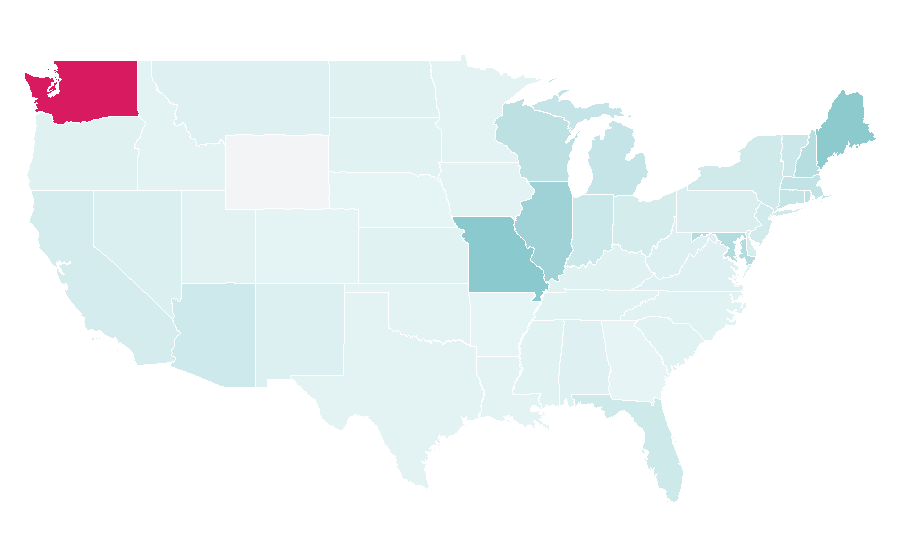Affinity by region — Chopsuey, United States