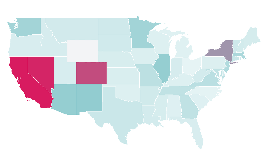 Affinity by region — Chris Lake, United States