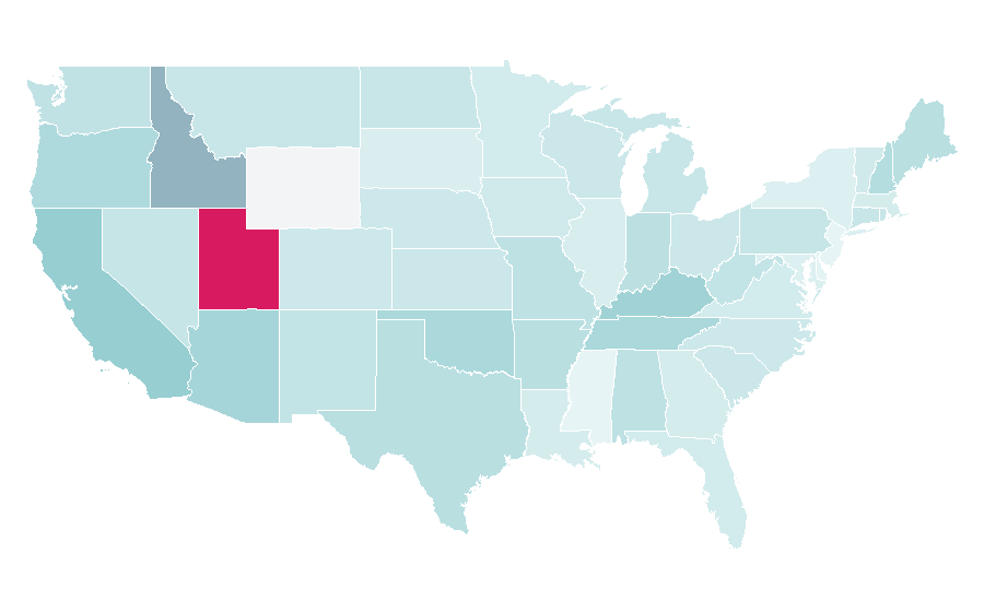 Affinity by region — Christopher Robin, United States