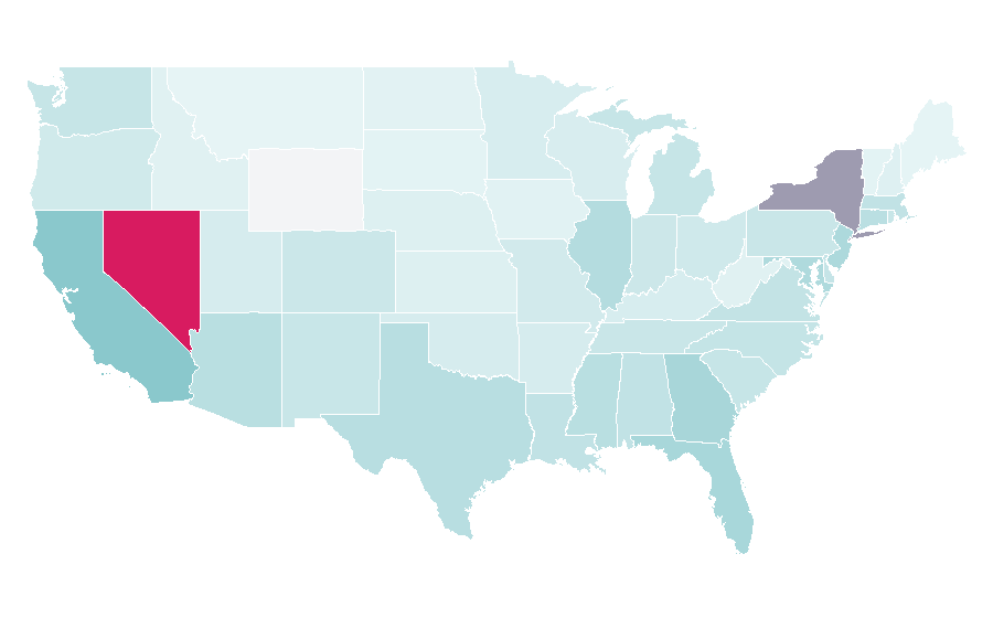 Affinity by region — Chrome Hearts, United States