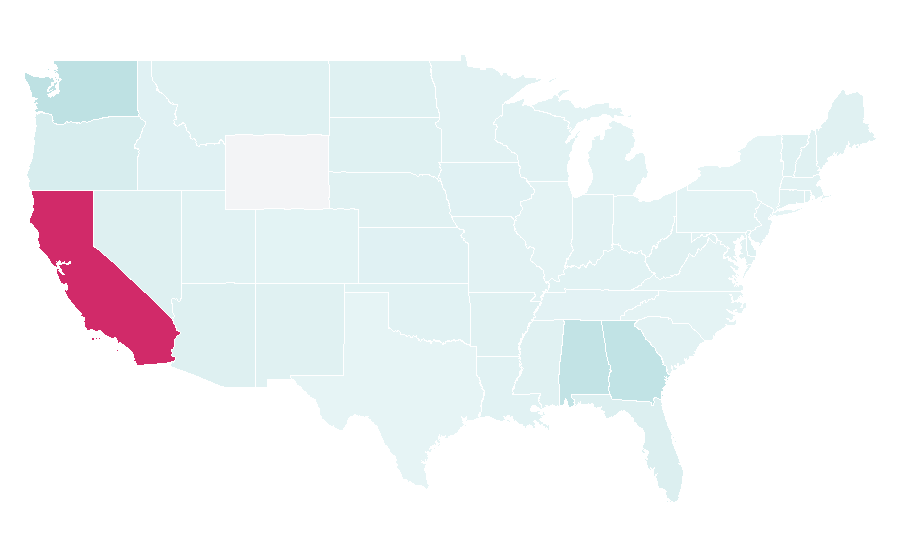 Affinity by region — Chronic Tacos, United States