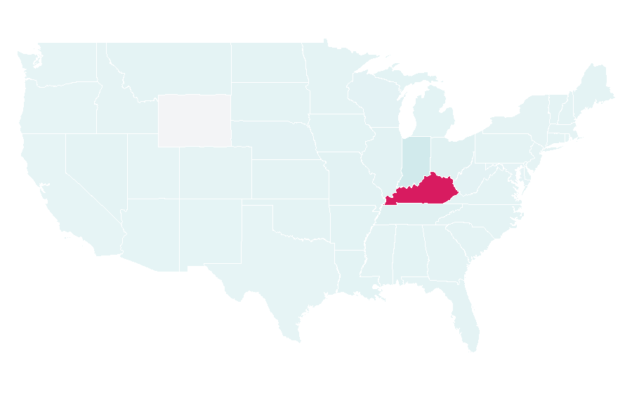 Affinity by region — Churchill Downs, United States