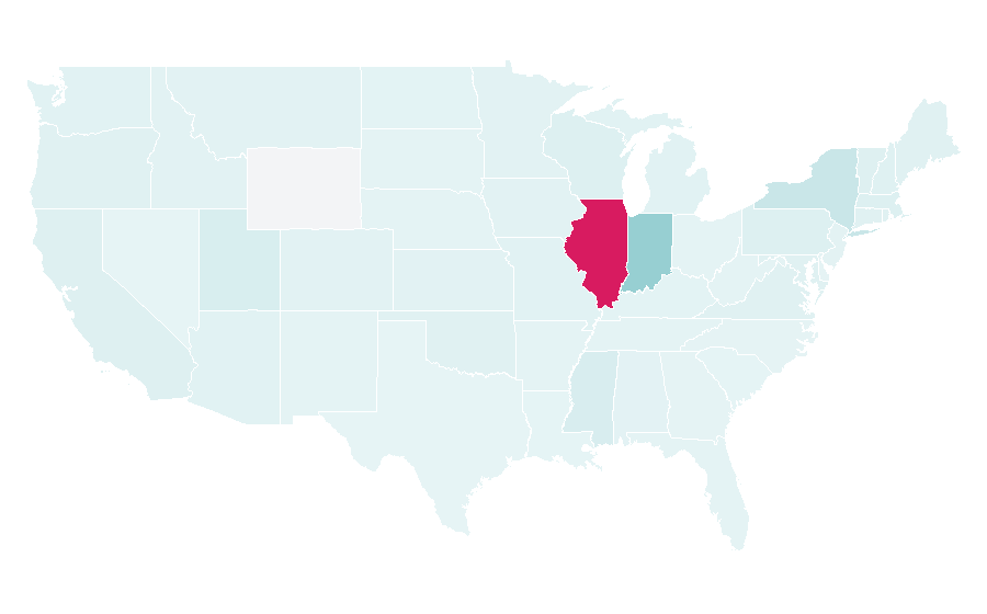 Affinity by region — Cicero (magazine), United States