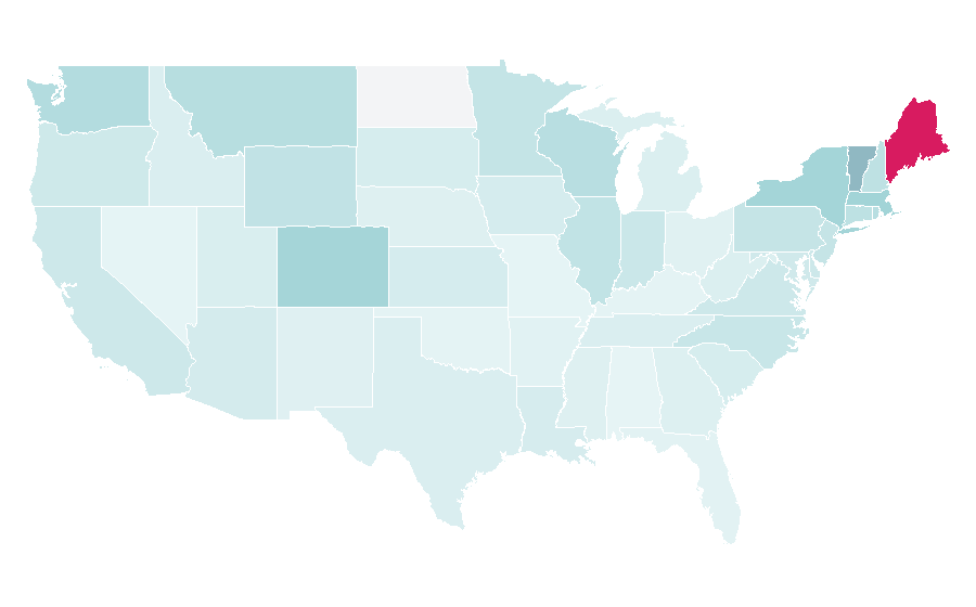Affinity by region — CIEE, United States