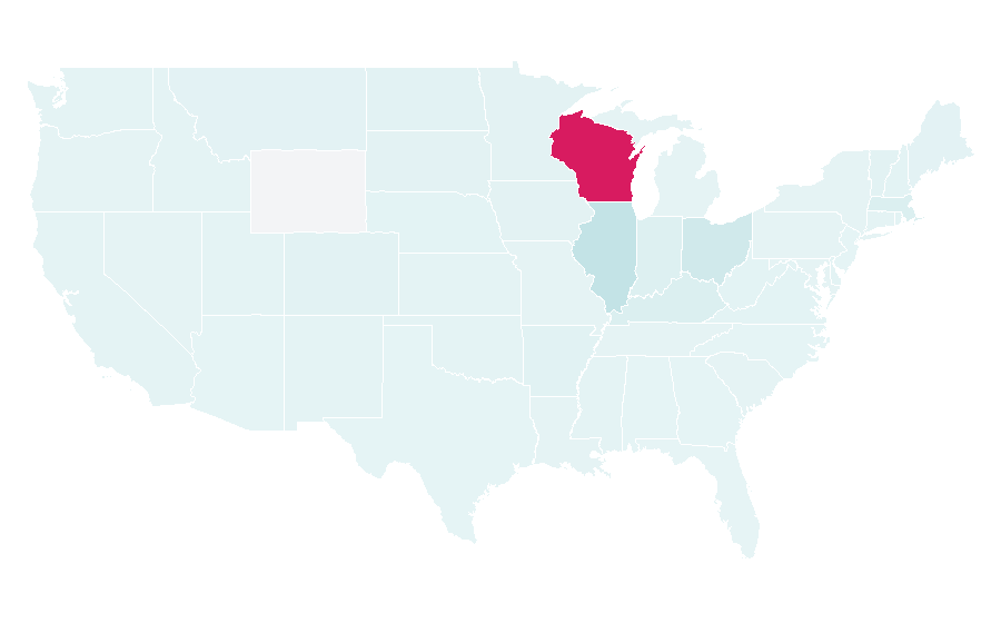 Affinity by region — Cincinnati Symphony Orchestra, United States