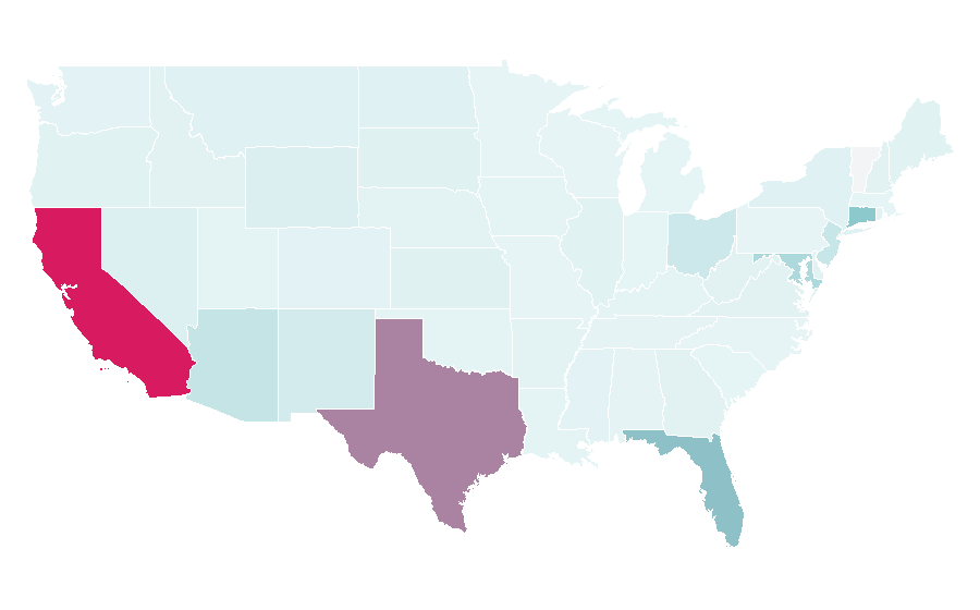 Affinity by region — Cinépolis, United States