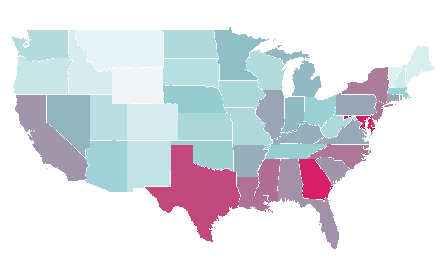Affinity by region — Cinnamon Toast Crunch, United States