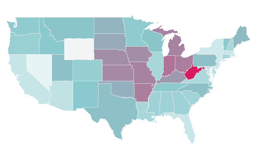 Affinity by region — Circular saw, United States