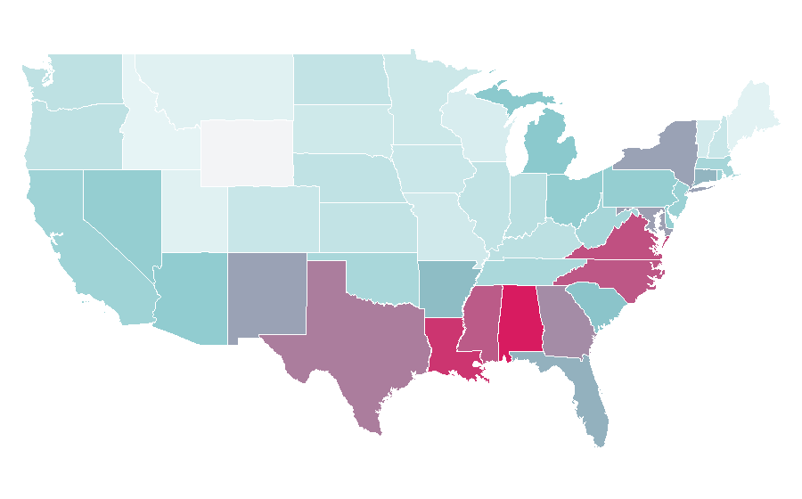 Affinity by region — Cîroc, United States