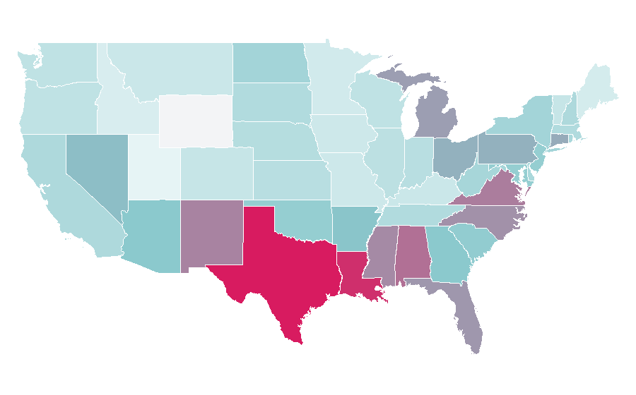 Affinity by region — Ciroc vodka, United States