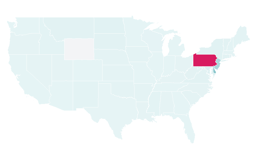 Affinity by region — Citizens Bank Park, United States