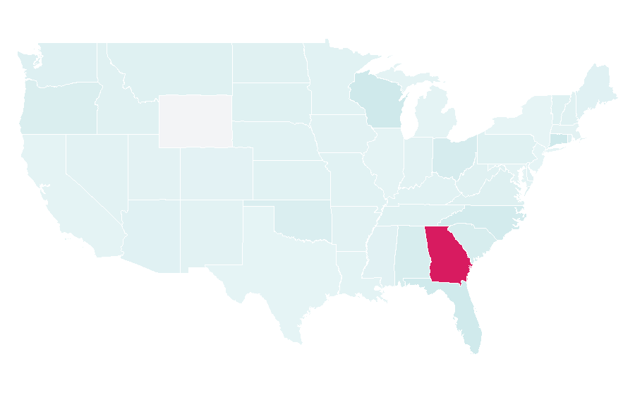 Affinity by region — Clark Howard, United States