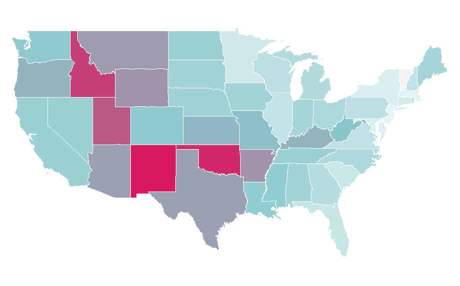 Affinity by region — Clash of the Titans (2010 film), United States