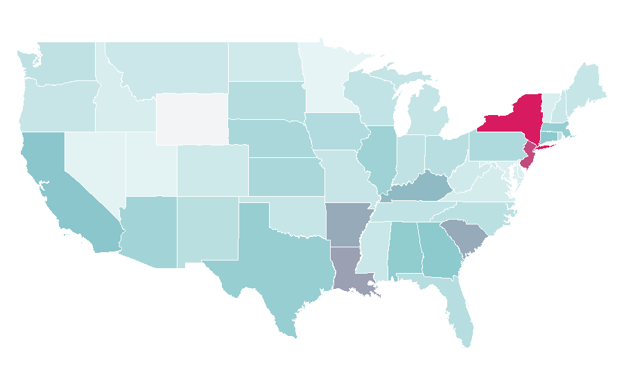 Affinity by region — Class (education), United States