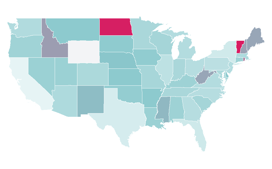 Affinity by region — Classified advertising, United States