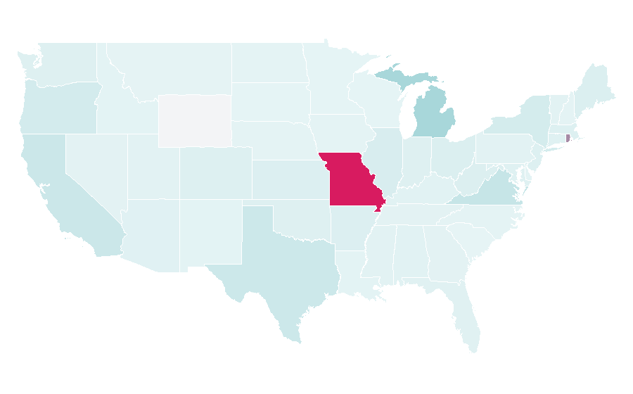 Affinity by region — Clementine, United States