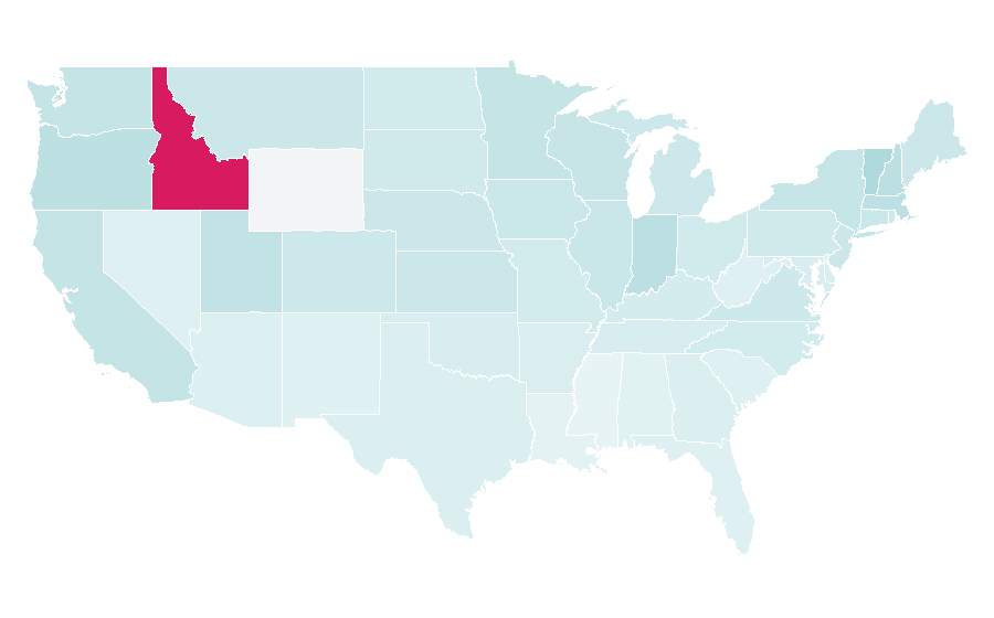 Affinity by region — Clif Bar, United States