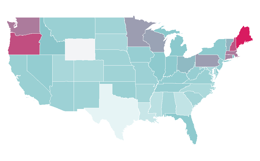 Affinity by region — Cliff Richard, United States